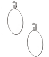 Remedy Hoop (Large) - Gold & Silver