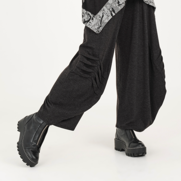 Detailed Wide Lantern Pant (Only L + XL Left)