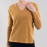 Casey Knitted Sweater w/ V-Neck (Only S, M + XL Left)