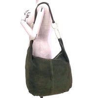 Djobi - Suede Shoulder Bag (Only Taupe Left)