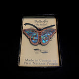 Butterfly - Wooden Pendant