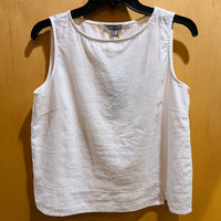 Easy Tank - 2 Colours (White or Flax)