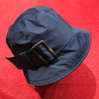 Rain Hat w/ Buckle - Navy