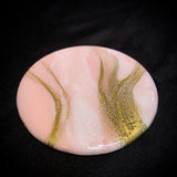 Luxe Resin Coaster - Blush Pink/Gold